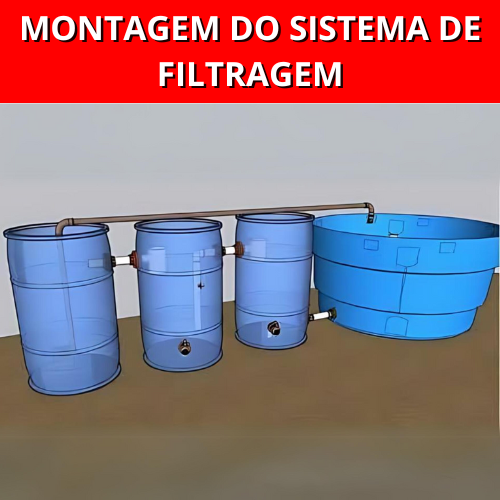 MONTAGEM DO SISTEMA DE FILTRAGEM